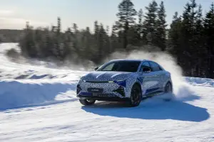 Alpine A390 - Foto test invernali 5-3-2025
