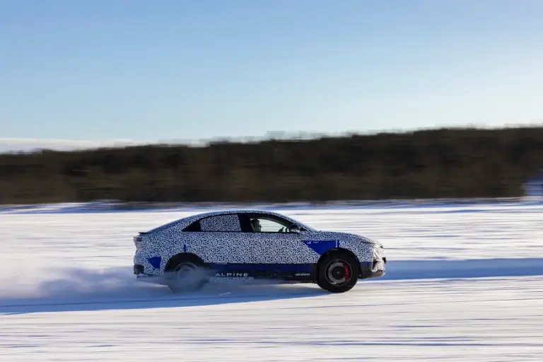 Alpine A390 - Foto test invernali 5-3-2025 - 68
