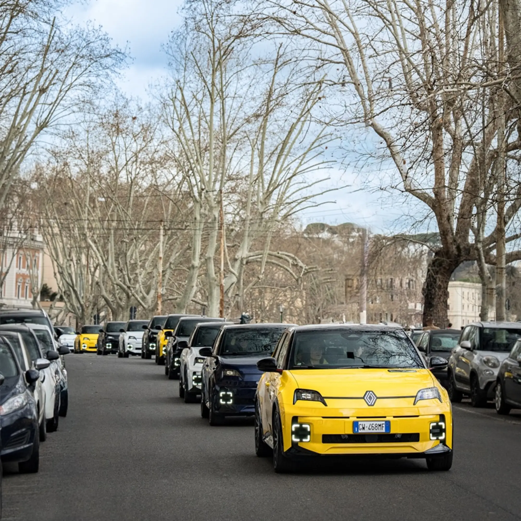 Renault 5 E-Tech Electric - Carovana a Roma - 7
