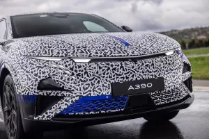 Alpine A390 - Test in pista Ladoux