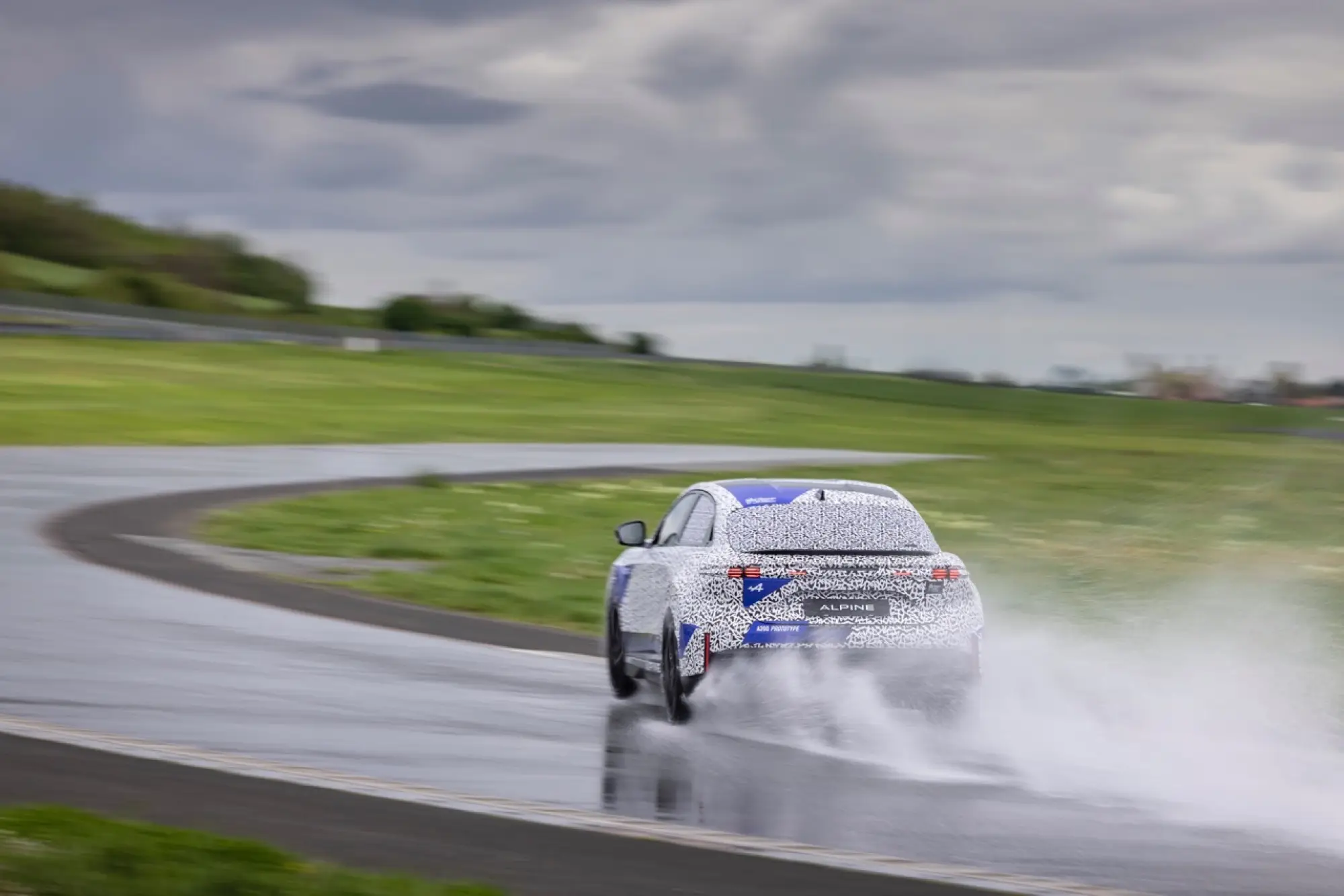 Alpine A390 - Test in pista Ladoux - 33