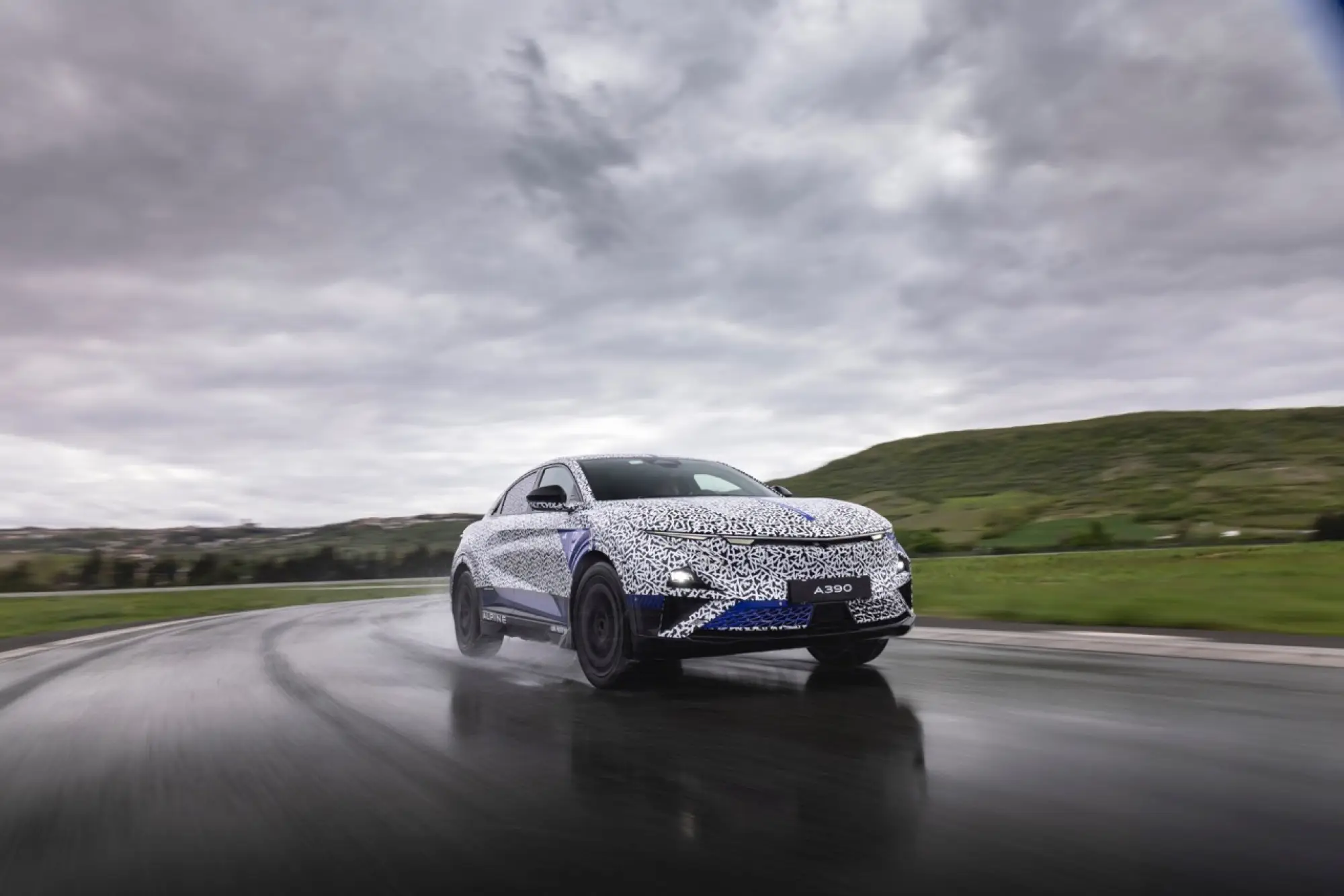 Alpine A390 - Test in pista Ladoux - 29
