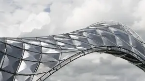 Porsche e Norman Foster Foundation - Installazione architettonica