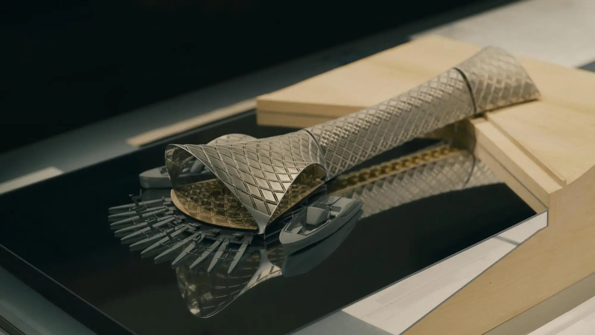 Porsche e Norman Foster Foundation - Installazione architettonica - 9
