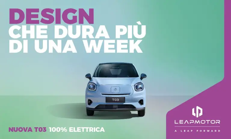 Leapmotor T03 - Campagna di lancio Milano e Roma - 13