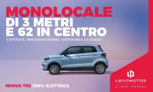 Leapmotor T03 - Campagna di lancio Milano e Roma