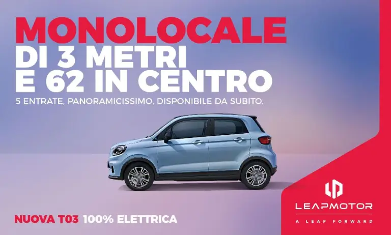 Leapmotor T03 - Campagna di lancio Milano e Roma - 14