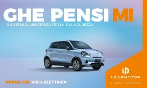 Leapmotor T03 - Campagna di lancio Milano e Roma
