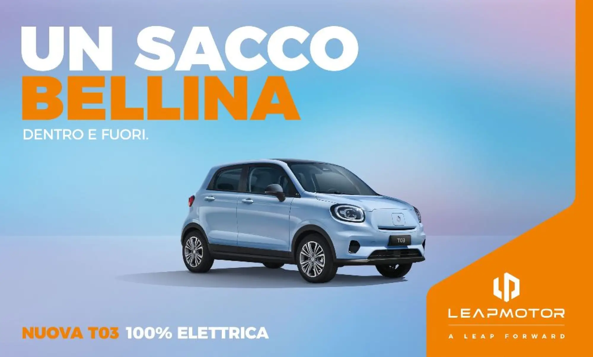 Leapmotor T03 - Campagna di lancio Milano e Roma - 8