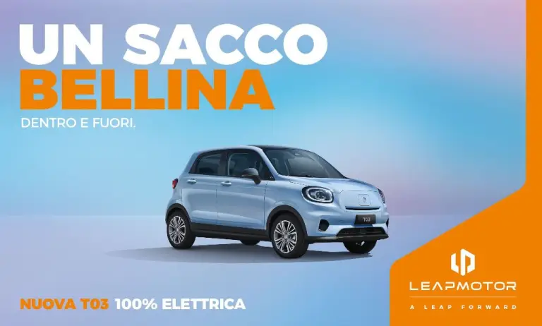 Leapmotor T03 - Campagna di lancio Milano e Roma - 8