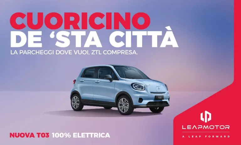 Leapmotor T03 - Campagna di lancio Milano e Roma - 5