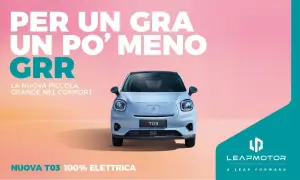 Leapmotor T03 - Campagna di lancio Milano e Roma