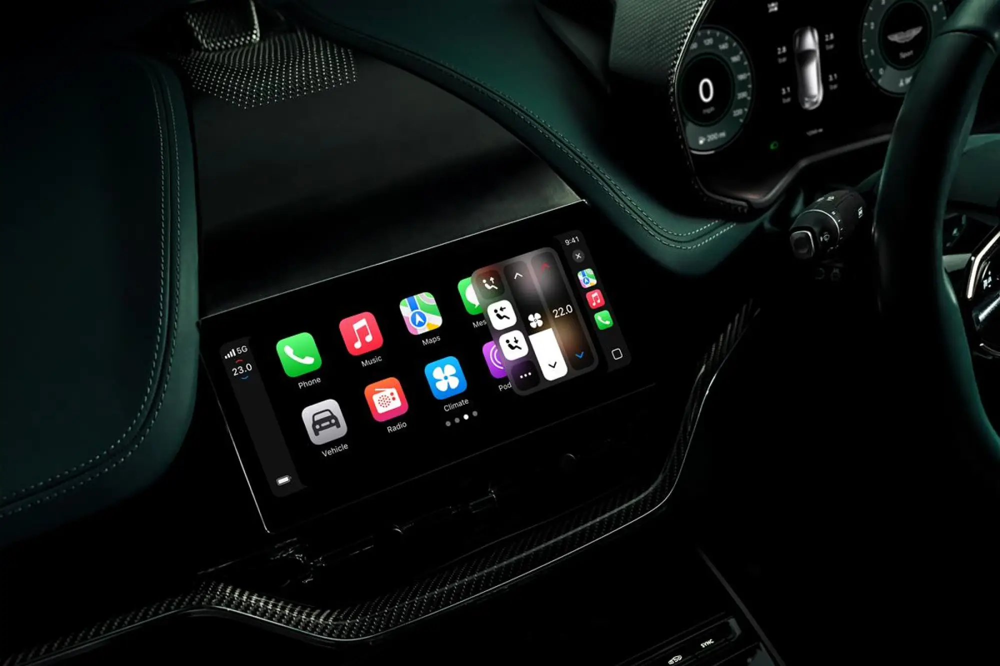 Aston Martin - Apple CarPlay Ultra - 6