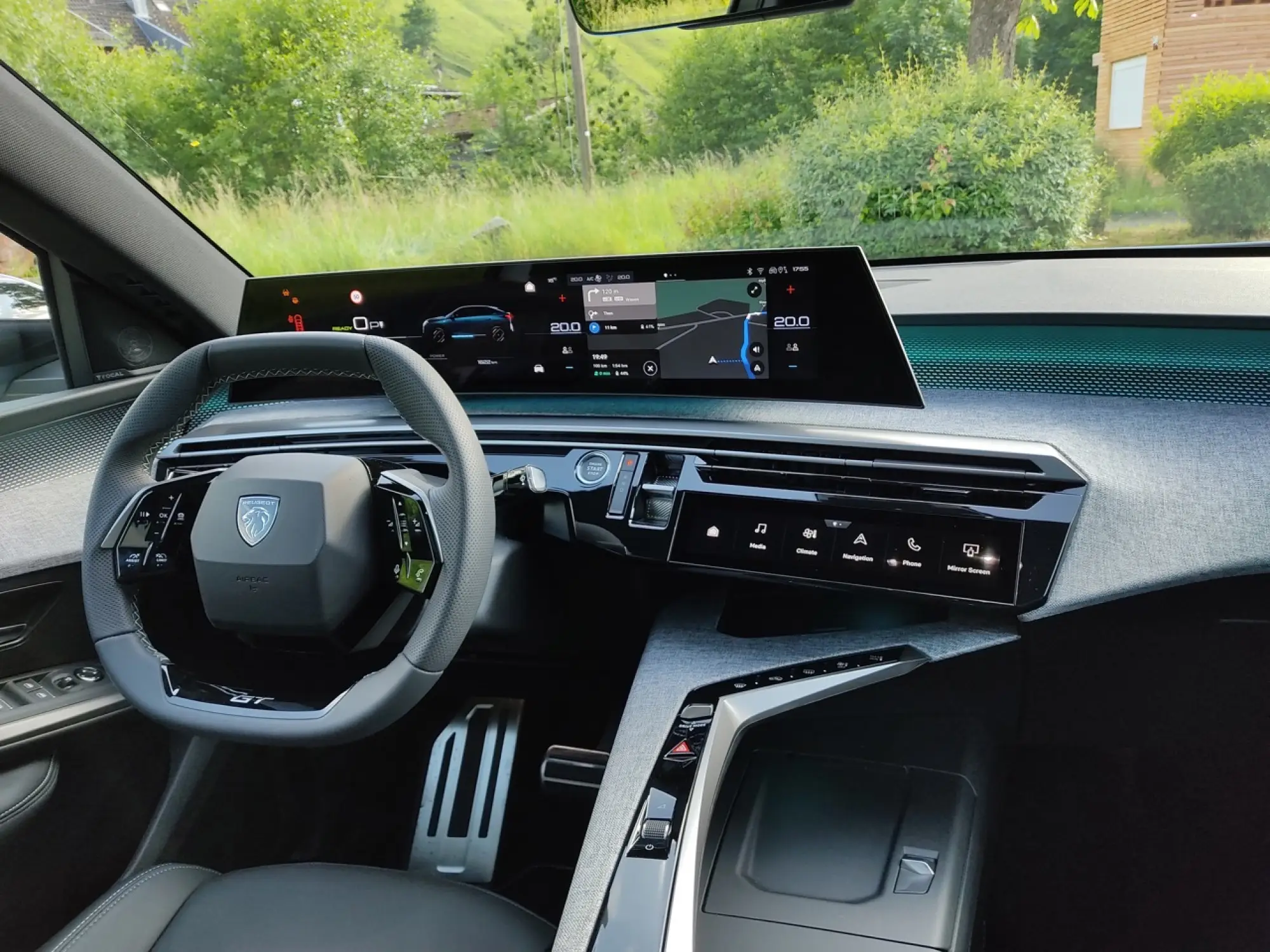 Peugeot e-3008 Dual Motor - Prova Foresta Nera - 20