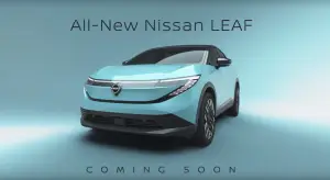 Nissan Leaf 2025 - Anticipazioni 10 giugno