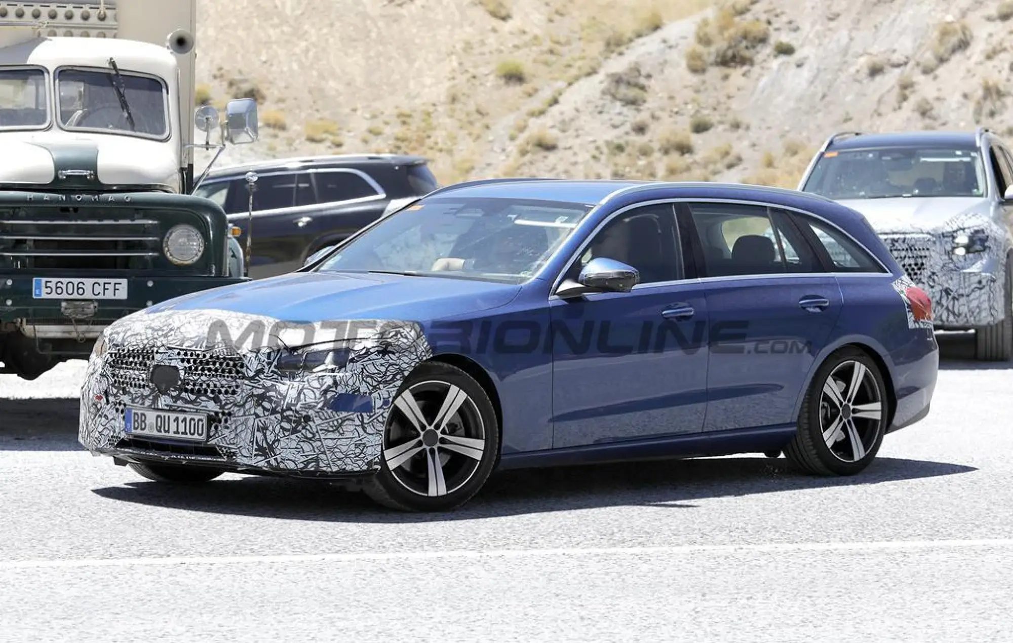 Mercedes Classe C station wagon 2026 - Foto spia 23-07-2025 - 2