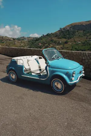 FIAT 500 Spiaggina - Garage Italia Customs - VRetreats Taormina