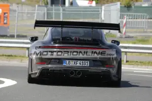 Porsche 911 GT3 RS - Foto spia 22-8-2025