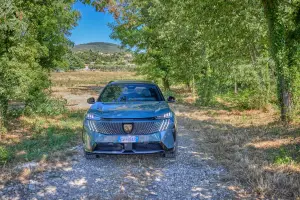 Peugeot E-5008 - Corso del fiume Rodano