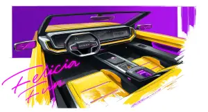 Skoda Felicia Fun moderna - Render