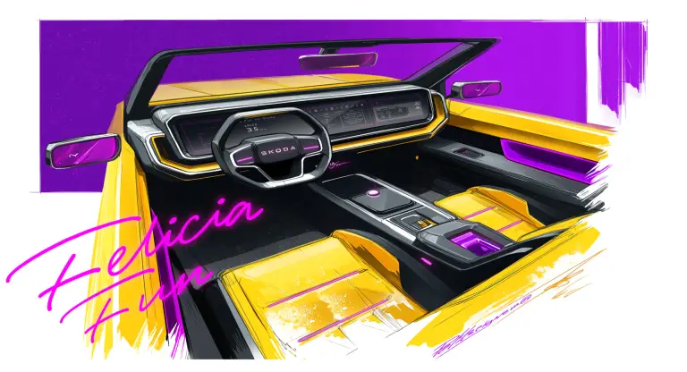 Skoda Felicia Fun moderna - Render - 6