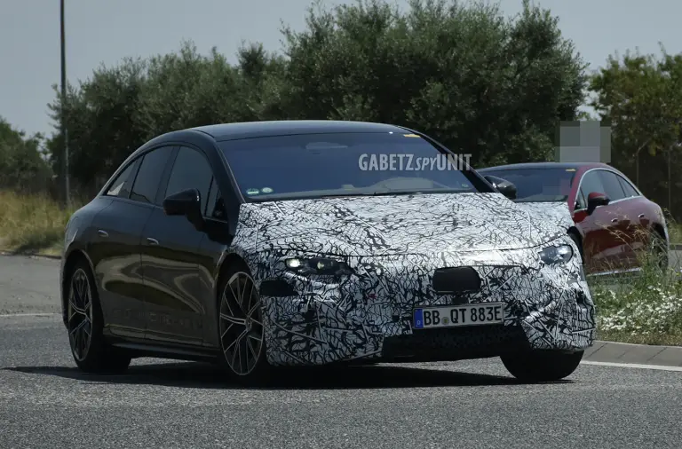 Mercedes EQS 2026 - Foto spia 21-09-2025 - 7