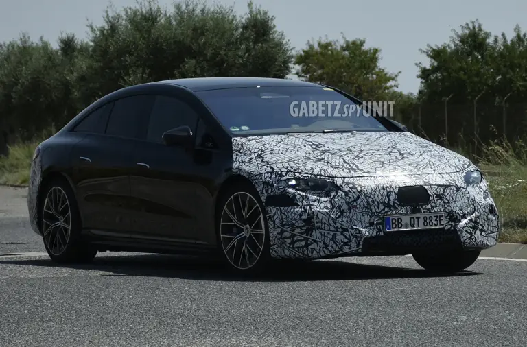 Mercedes EQS 2026 - Foto spia 21-09-2025 - 6