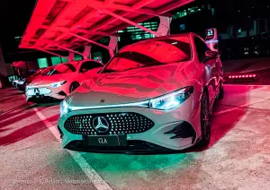 Mercedes CLA 250 EQ sul GRA di Roma