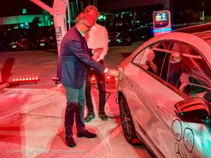 Mercedes CLA 250 EQ sul GRA di Roma