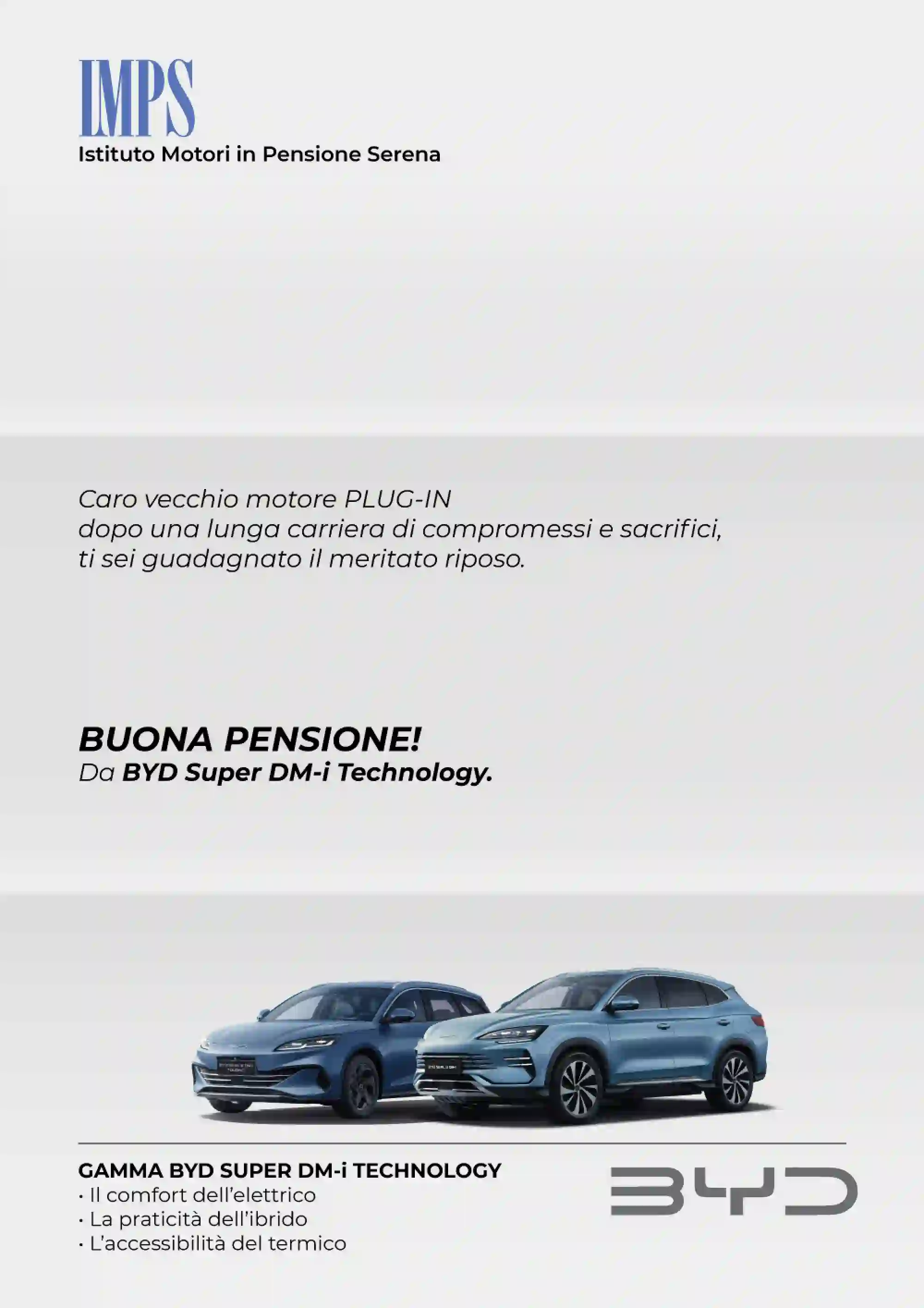 BYD - Campagna addio vecchio motore ibrido plug-in - 3