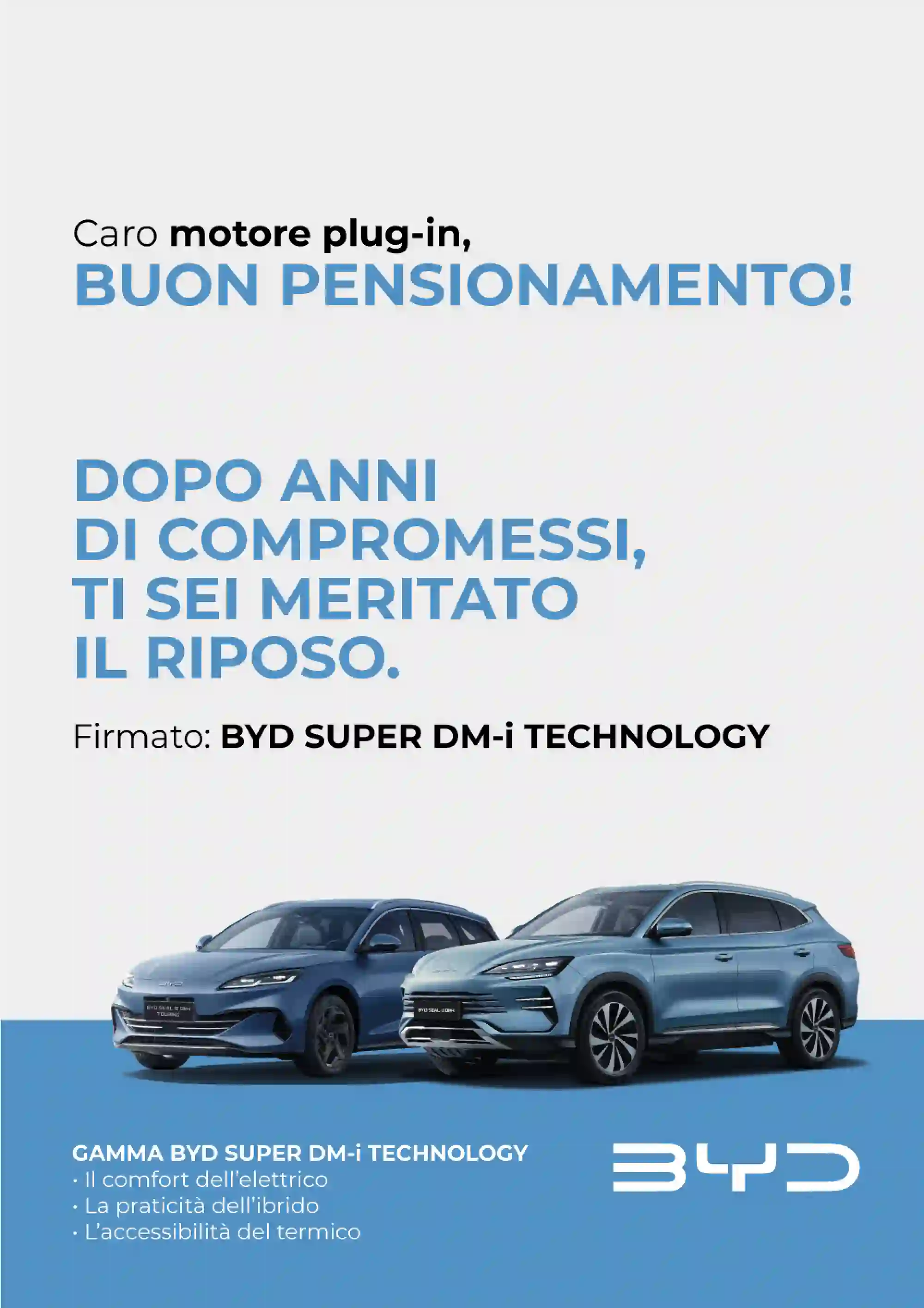 BYD - Campagna addio vecchio motore ibrido plug-in - 2