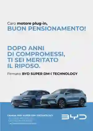BYD - Campagna addio vecchio motore ibrido plug-in - 2