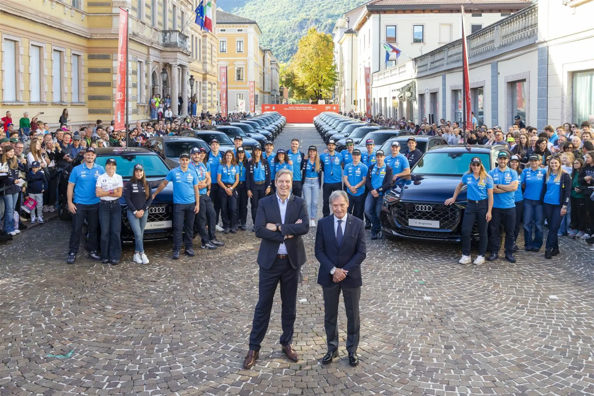 Consegna flotta Audi ad atleti FISI - 7