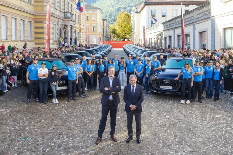 Consegna flotta Audi ad atleti FISI - 7