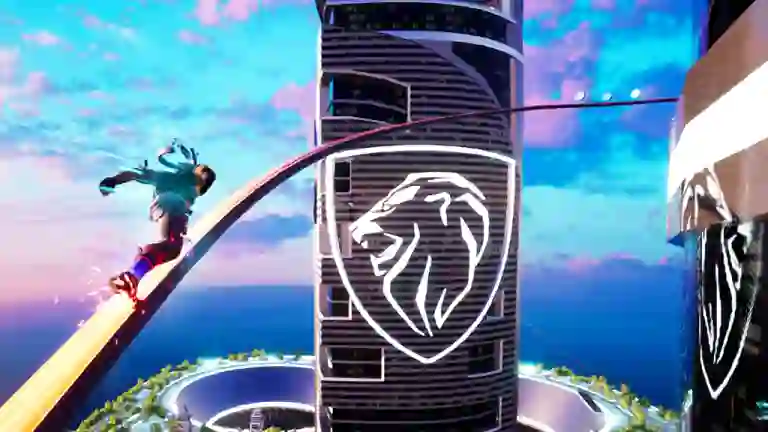 Peugeot - Fortnite - Polygon City Island - 3