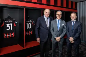 BMW e AC Milan - Consegna flotta stagione 2025-2026