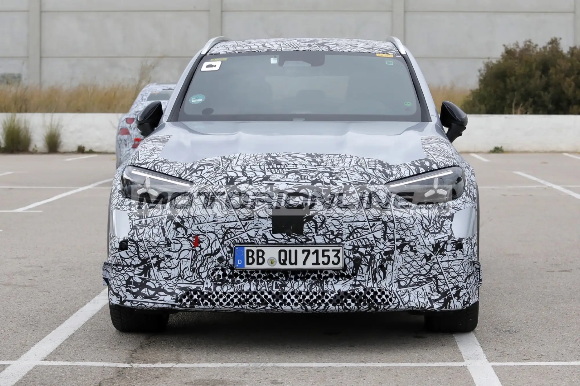 Mercedes AMG GLC elettrica - Foto spia 5-12-2025 - 2