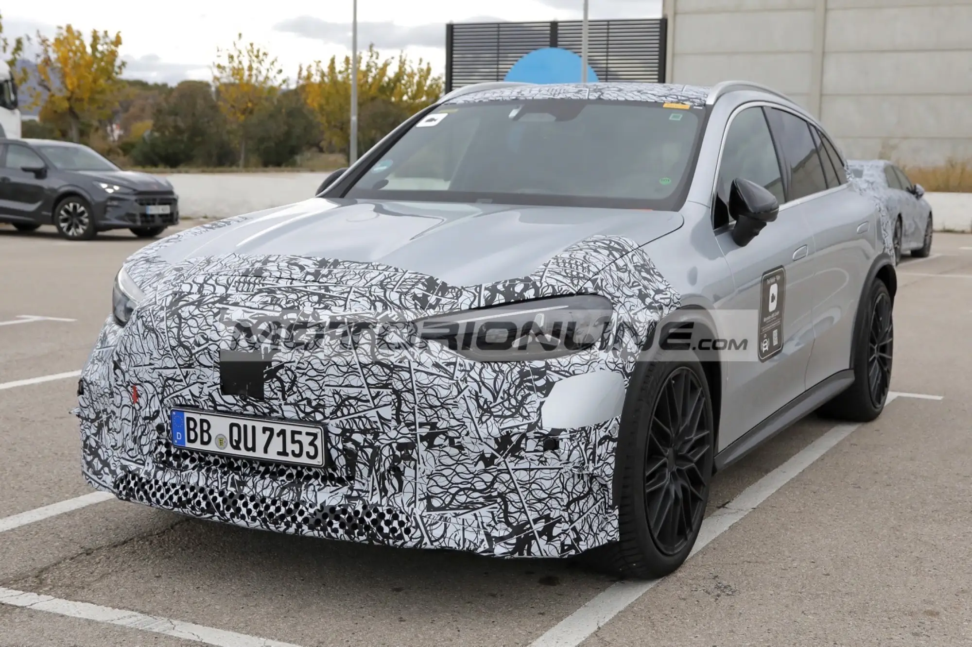 Mercedes AMG GLC elettrica - Foto spia 5-12-2025 - 3