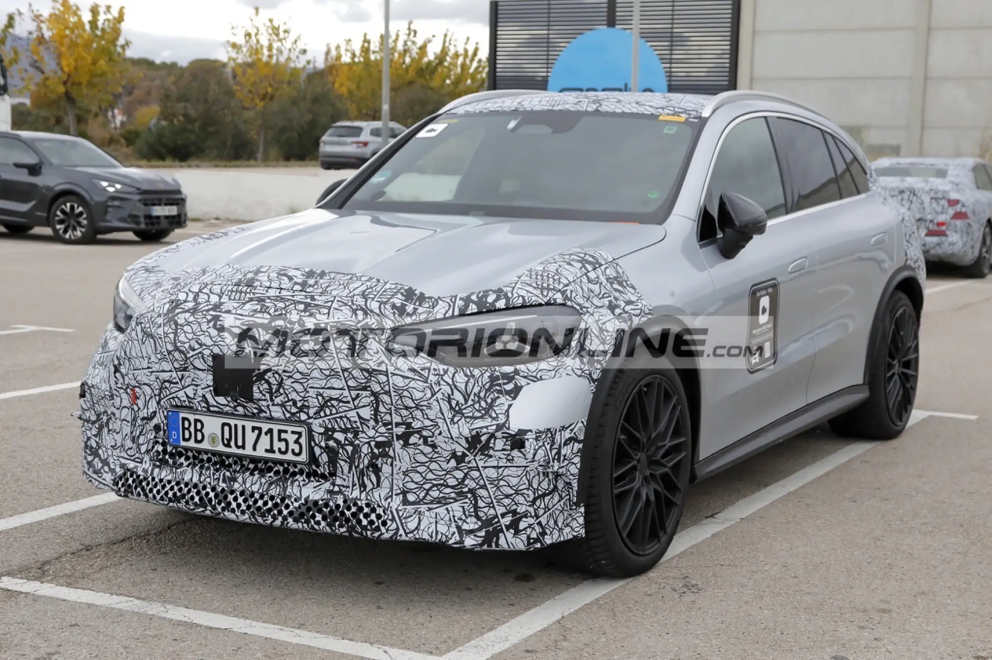 Mercedes AMG GLC elettrica - Foto spia 5-12-2025 - 4