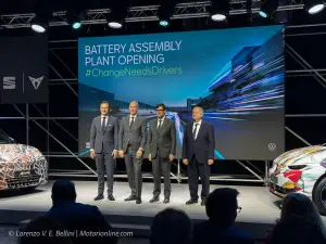Inaugurazione stabilimento batterie Seat e Cupra