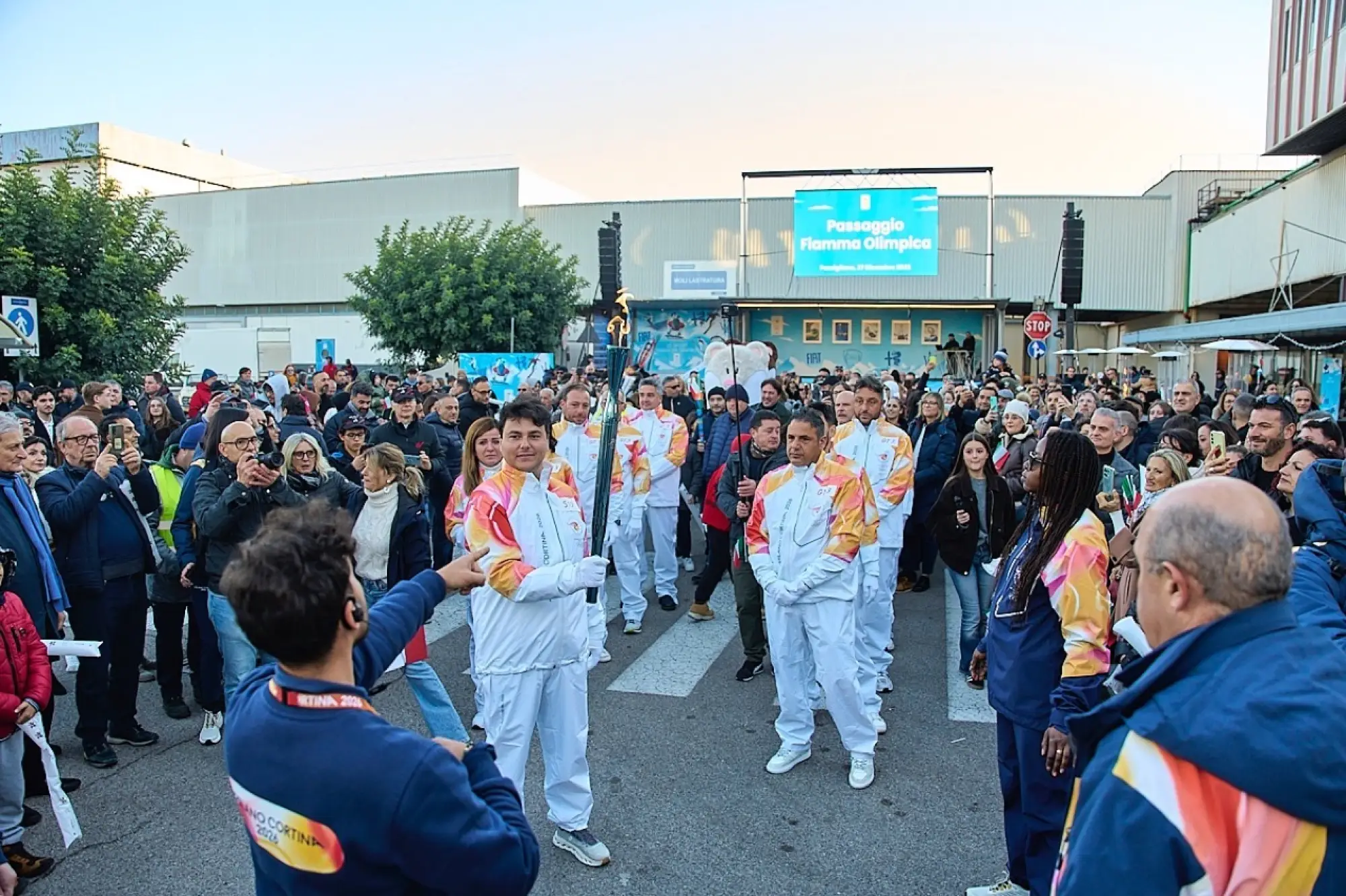 Stellantis - Fiamma olimpica Pomigliano - 1