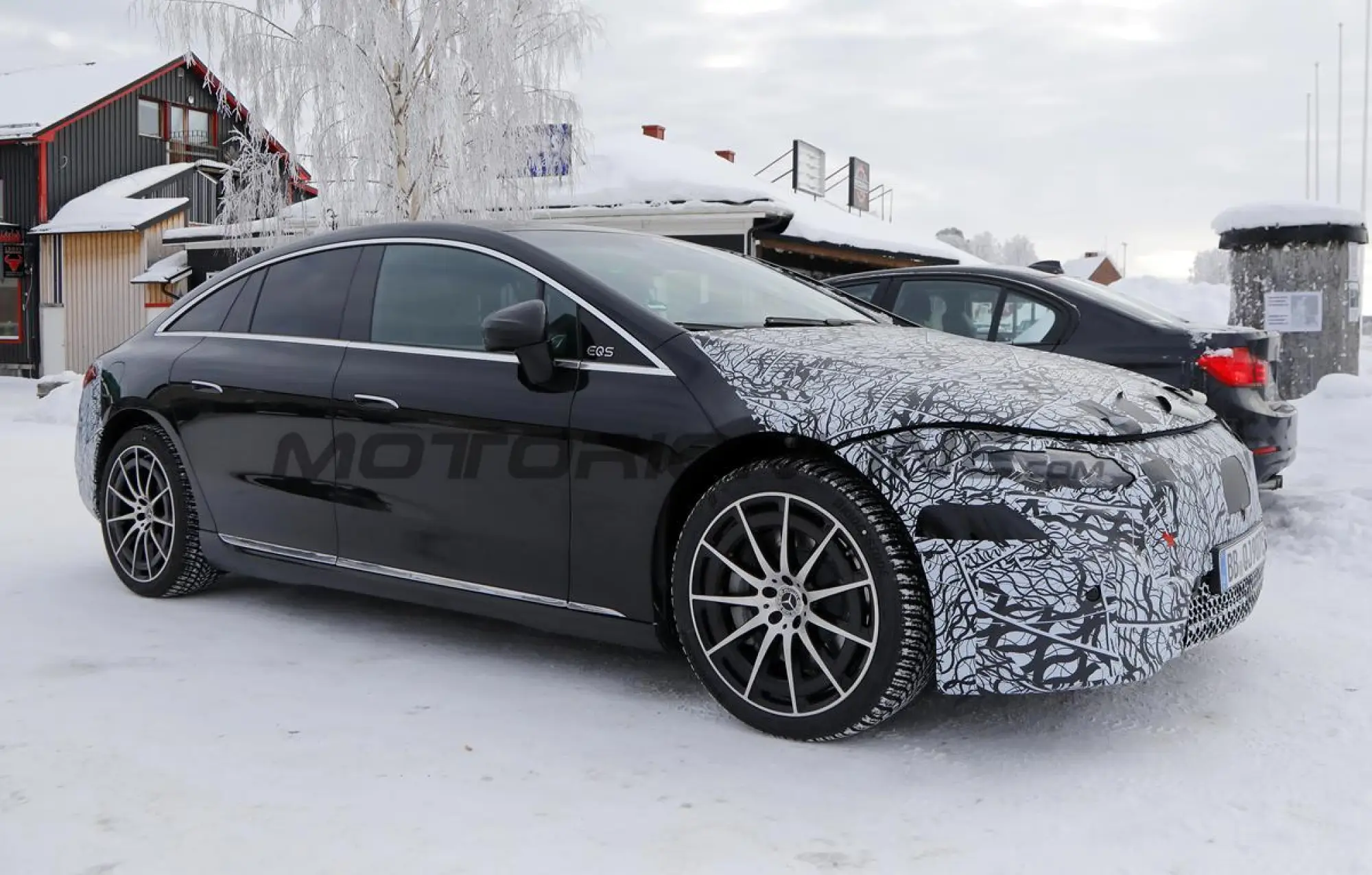 Mercedes EQS 2026 - Foto spia 12-01-2026 - 17