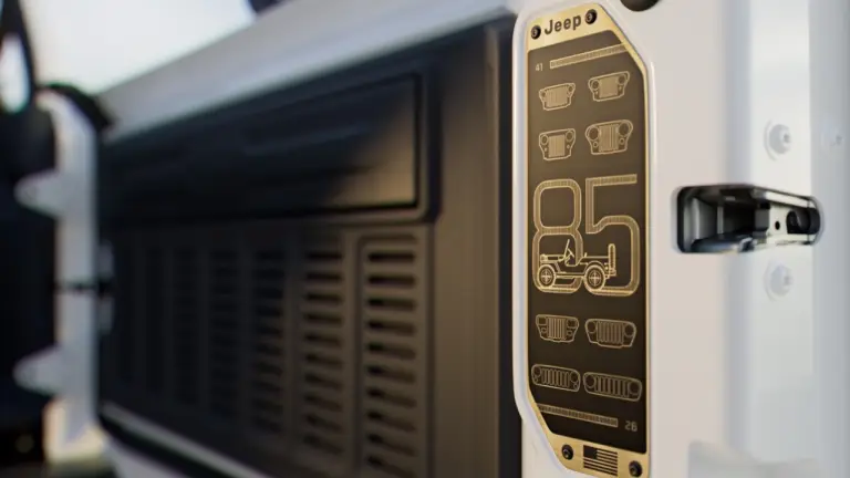 Jeep Wrangler 85th Anniversary Edition - Foto ufficiali - 7