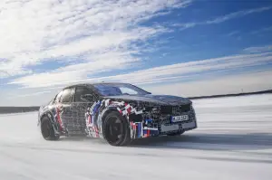 BMW M3 EV 2027 - Test invernali