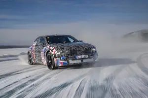 BMW M3 EV 2027 - Test invernali