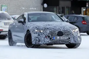 Mercedes CLE Coupe - Foto spia 19-1-2026