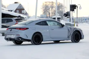 Mercedes CLE Coupe - Foto spia 19-1-2026