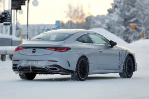 Mercedes CLE Coupe - Foto spia 19-1-2026