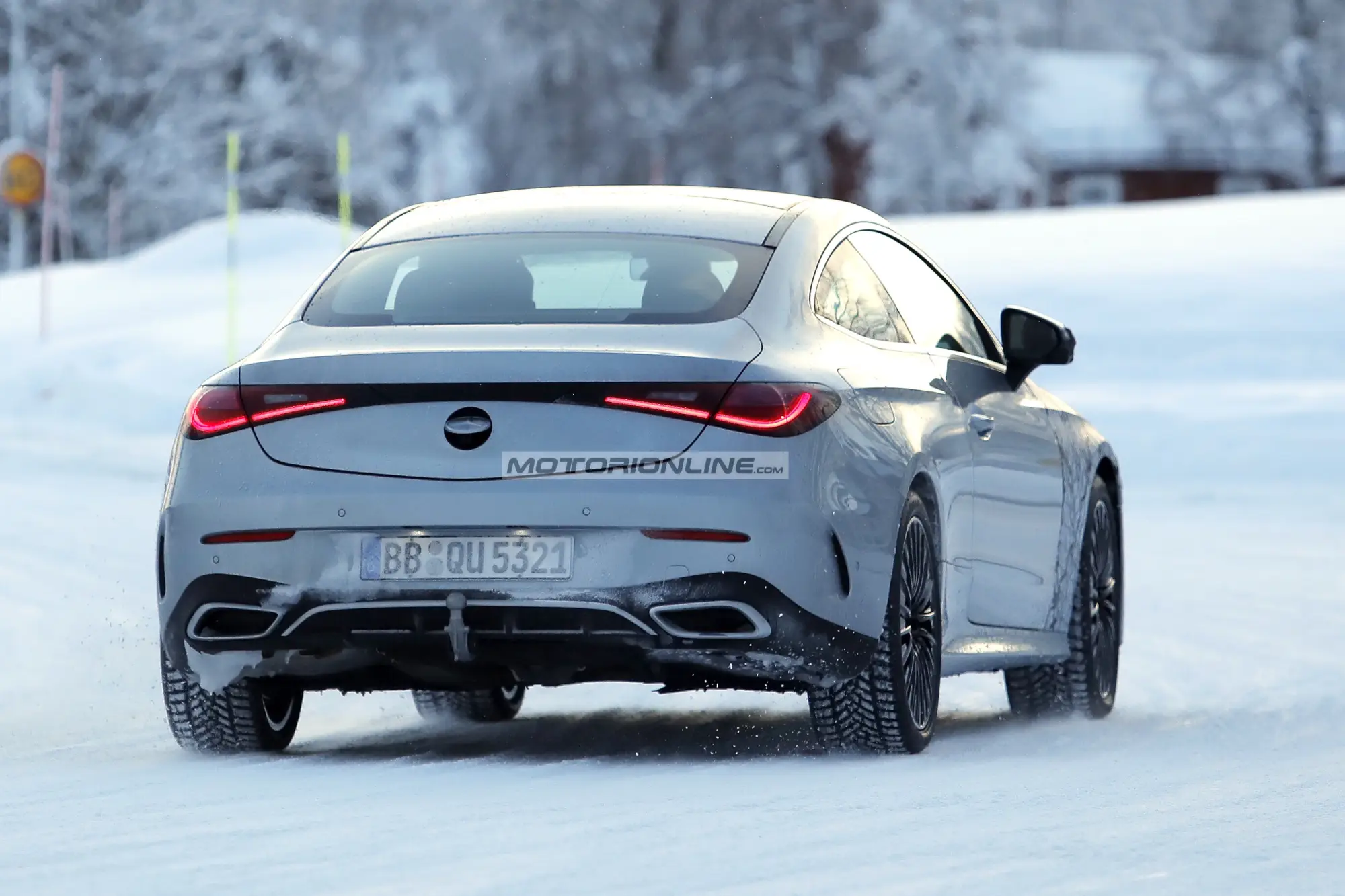 Mercedes CLE Coupe - Foto spia 19-1-2026 - 15