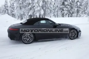 Mercedes SL restyling - Foto spia 20-1-2026